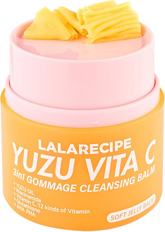 LALARECIPE - Yuzu Vita C 3in1 - Освітлювальний гідрофільний бальзам із ютзу - 50 мл