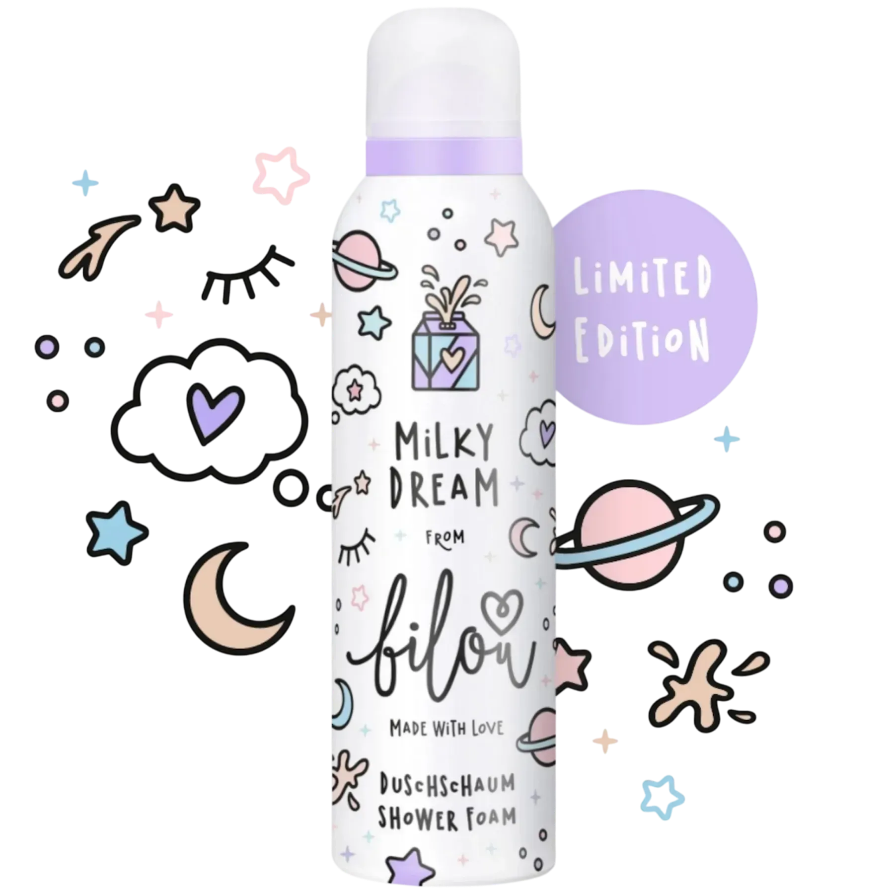 Bilou - Milky Dream - Пінка для душу - 200 мл