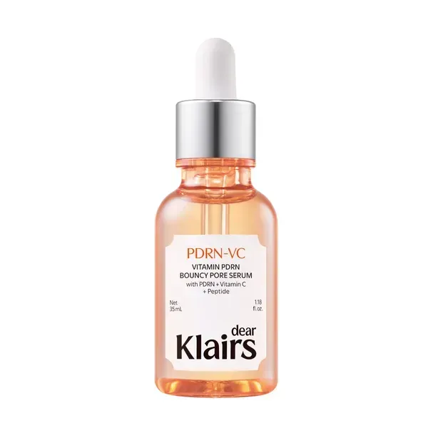 Dear, Klairs - Vitamin PDRN Bouncy Pore Serum - Вітамінна сироватка з рослинними екстрактами - 35мл