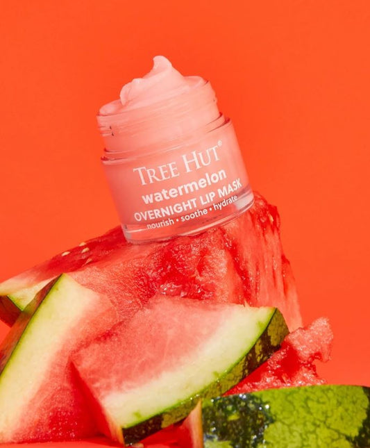 Tree Hut - Watermelon Overnight Lip Mask - Нічна маска для губ - Кавун - 17 г.