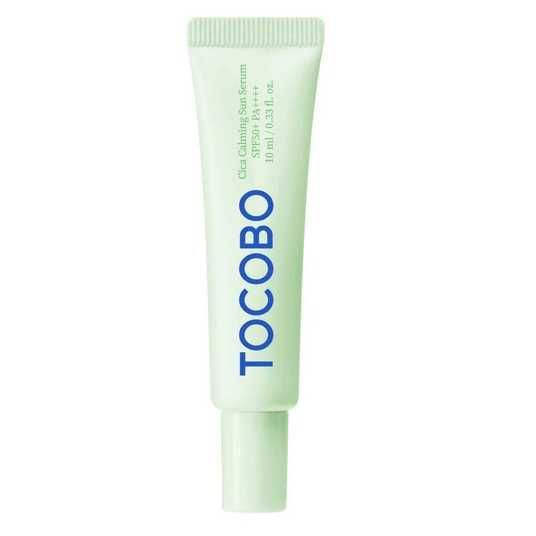 TOCOBO - Cica Calming Sun Serum SPF50+ PA++++ - Заспокійливий SPF крем із центелою, 10 мл