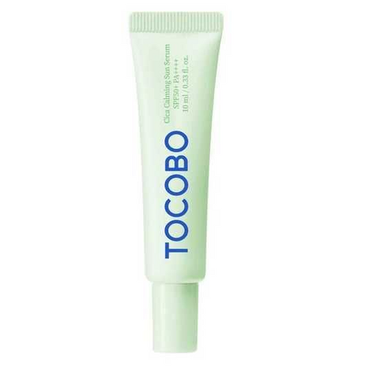 TOCOBO - Cica Calming Sun Serum SPF50+ PA++++ - Заспокійливий SPF крем із центелою, 10 мл