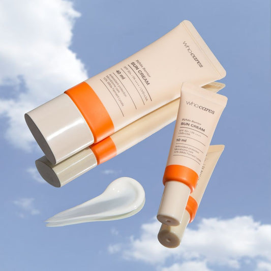 Who Cares - Bifida Barrier Sunscreen SPF 50 - сонцезахисний крем з біфідо-комплексом для зміцнення шкіри - 40 мл.