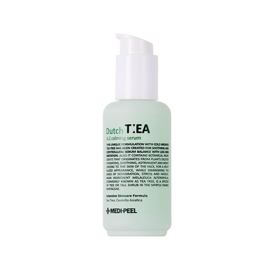 MEDIPEEL - Dutch Tea A.C Calming Serum - Заспокійлива ампульна сироватка для обличчя з чайним деревом, 70 мл.