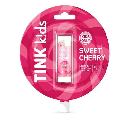 Tink kids - Sweet Cherry - Дитячий бальзам для губ - 5г