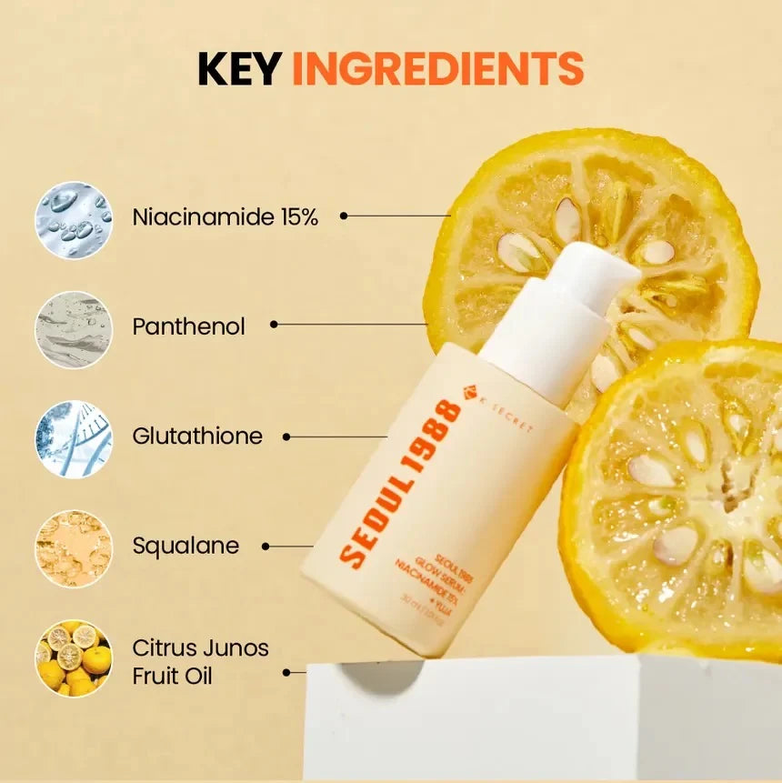 K-SECRET – Niacinamide 15% Brightening Serum with Yuzu - Освітлювальна сироватка з ніацинамідом 15% і юдзу, 30 мл.