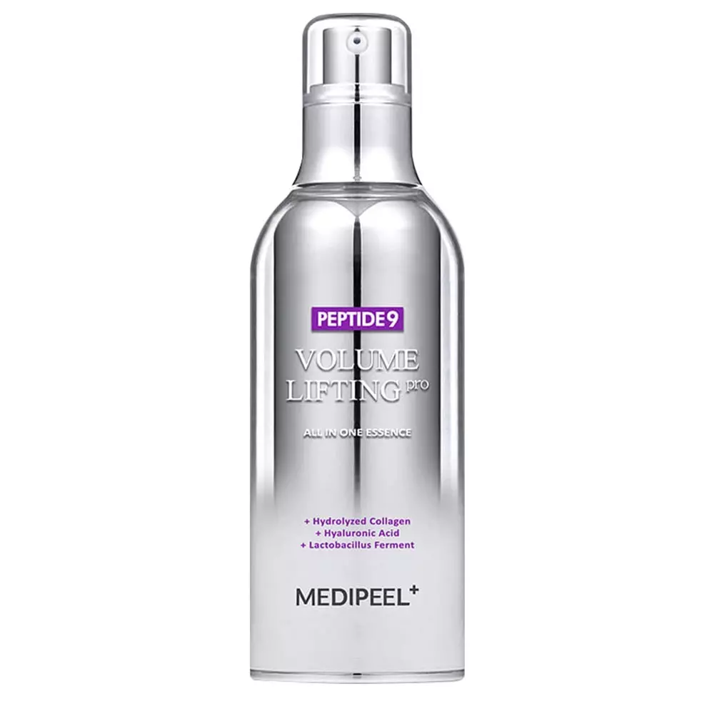 Medi-Peel - Peptide 9 Volume Lifting All In One Essence Pro — бульбашкова ліфтинг-есенція для обличчя, 100 мл.