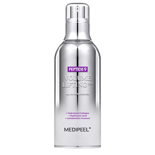 Medi-Peel - Peptide 9 Volume Lifting All In One Essence Pro — бульбашкова ліфтинг-есенція для обличчя, 100 мл.