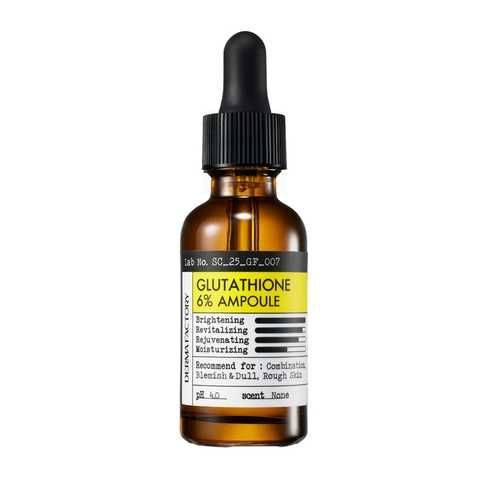 Derma Factory - Glutathione 6% Ampoule - Освітлююча сироватка з 6 % глутатіону - 30мл
