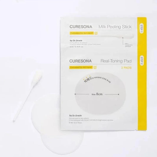Curesona - Real Toning Care Kit - Набір пілінговий для тонізувального догляду