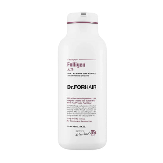 Dr.FORHAIR - Folligen Silk Shampoo - Шампунь для сухого та пошкодженого волосся - 300мл