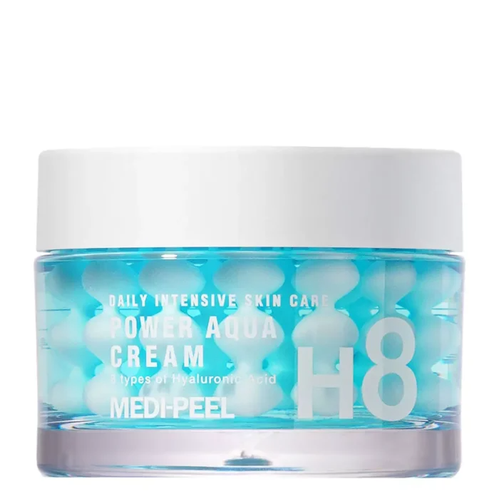 Medi-Peel - Power Aqua Cream - Зволожуючий капсульний крем - 50 г