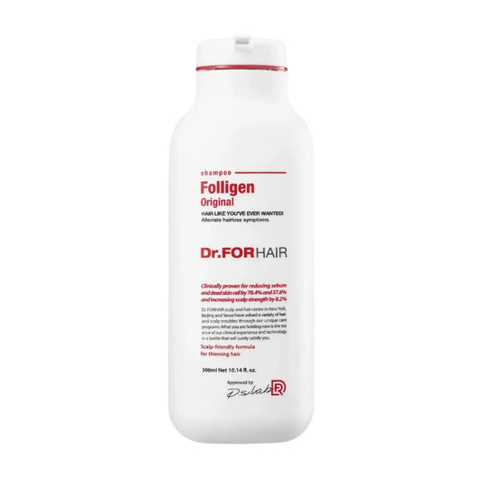 Dr. FORHAIR - Folligen Shampoo - Зміцнюючий шампунь проти випадіння волосся - 300мл