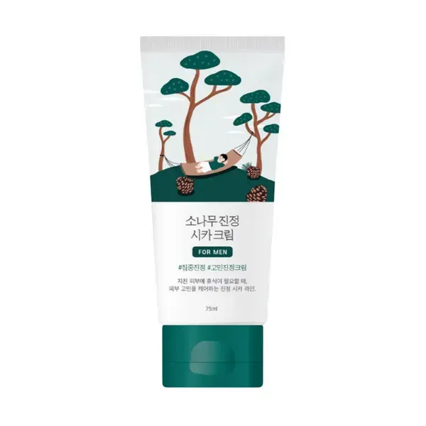 ROUND LAB - For Men Pine Calming Cica Cream - Заспокійливий крем для чоловіків, 75 мл