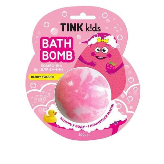 Tink kids - Berry Yogurt - Бомбочка для ванни - 200 г