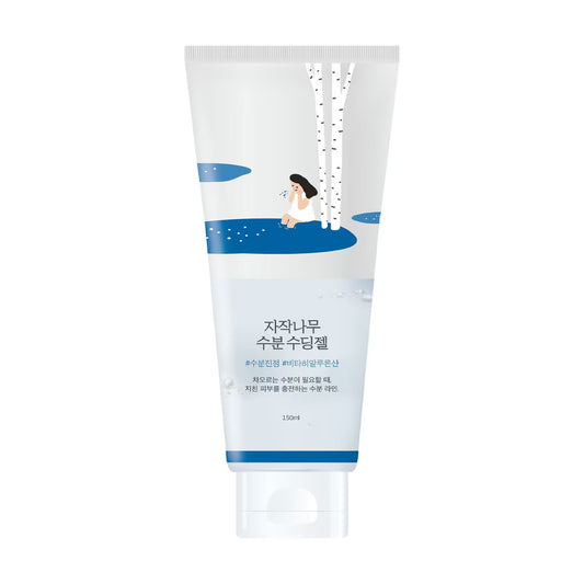 Round Lab - Birch Juice Moisturizing Soothing Gel - Заспокійливий гель для обличчя та тіла з березовим соком - 150 мл