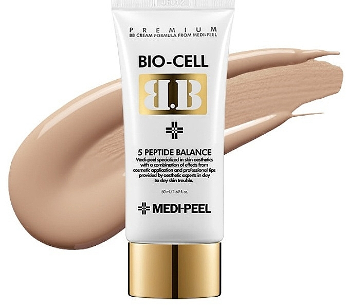 Medi-Peel - Bio-Cell BB Cream - ВВ-крем для обличчя з пептидами - 50 мл.