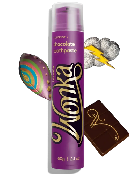 Hismile - Wonka Chocolate Toothpaste - Зубна паста зі смаком шоколаду - 60г