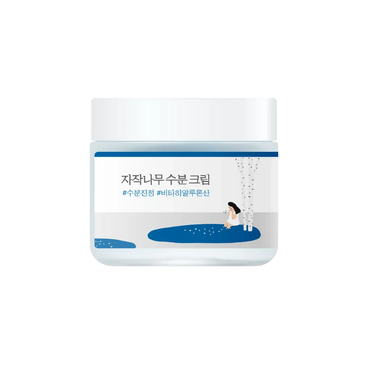 ROUND LAB - Birch Juice Moisturizing Cream – Зволожуючий крем для обличчя з березовим соком, 80 мл.