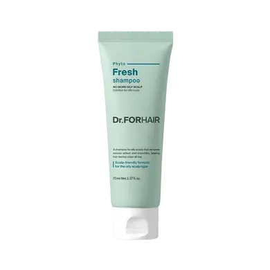 Dr.FORHAIR - Phyto Fresh Shampoo - Міцелярний шампунь для жирної шкіри голови, 70 мл