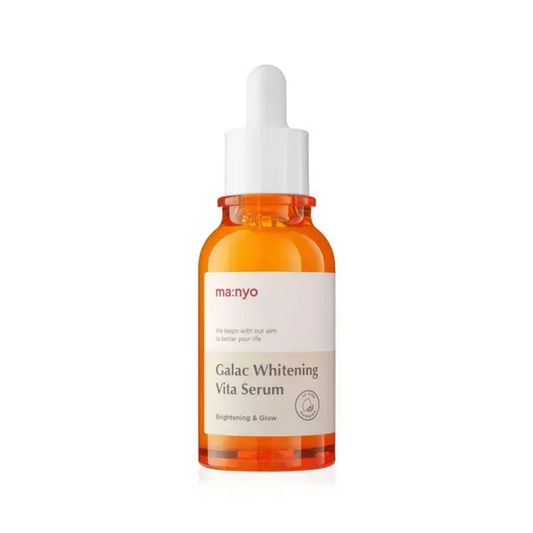 Manyo - Galac Whitening Vita Serum - Освітлювальна сироватка з галактомісісом і вітамінами - 50 мл
