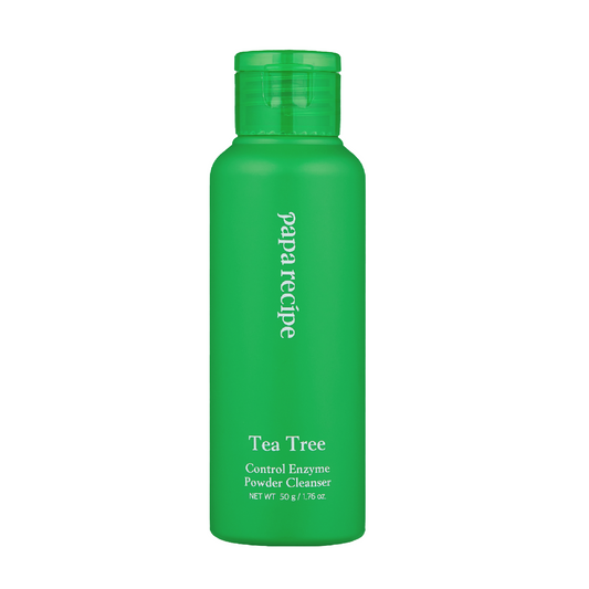 Papa Recipe - Tea Tree Control Powder Cleanser - Ензимна пудра з екстрактом чайного дерева, 50 г.