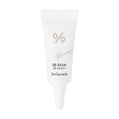 Dr.Ceuracle - Recovery BB Balm SPF 28 PA ++ - Стійкий ББ крем-бальзам з матовим фінішем, 2 мл