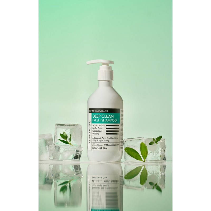 Derma Factory - Refreshing & Deep Cleansing Shampoo - освіжаючий та глибокоочищуючий шампунь, 500 мл