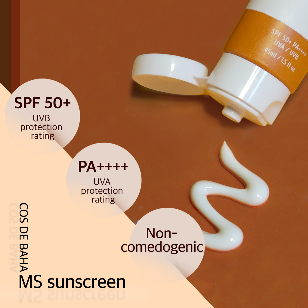 Cos De BAHA SPF - на фізичних фільтрах - мінеральний сонцезахисний кремSPF 50+, 45 мл.