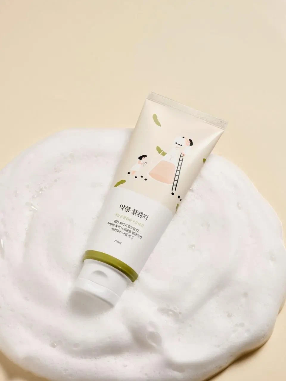 Round Lab - Soybean Cleanser - Пінка для очищення шкіри з екстрактом чорних соєвих бобів, 150 мл.