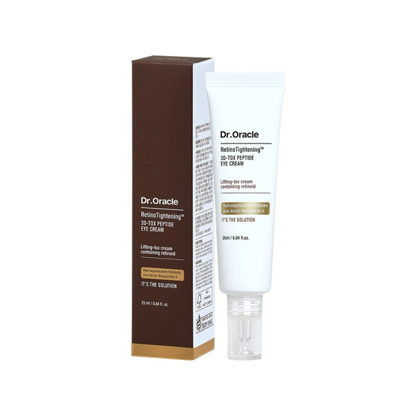 Dr.Oracle - RetinoTightening 3D-TOX Peptide Eye Cream - Крем для очей з ретинолом нового покоління - 25мл
