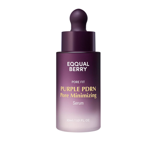 EQQUALBERRY - PURPLE PDRN PORE MINIMIZING SERUM - Сироватка для звуження пор - 30мл