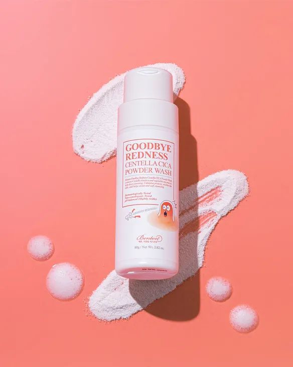Benton - Goodbye Redness Centella Powder Wash - Ензимна пудра для вмивання з Центелою, 80 г.