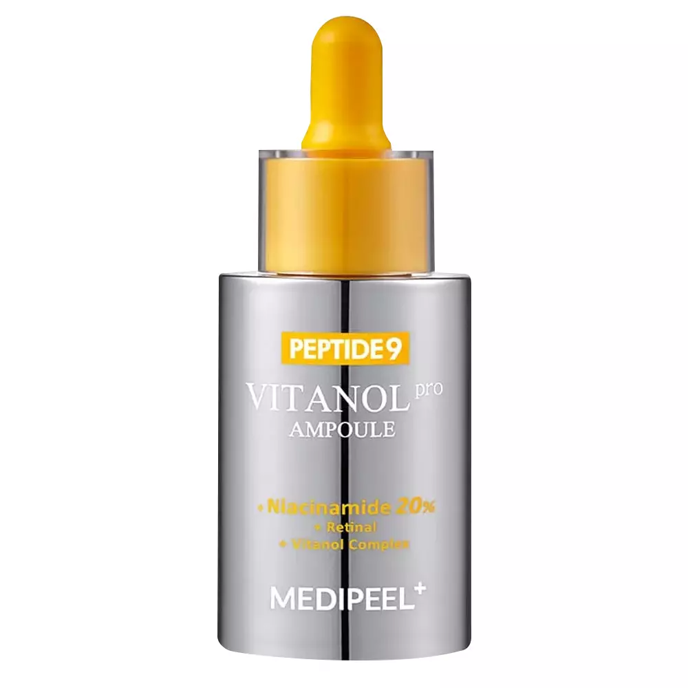 Medi-Peel - Peptide 9 Vitanol Ampoule — сироватка з ніацинамідом для вирівнювання тону та антивікового догляду, 30 мл.