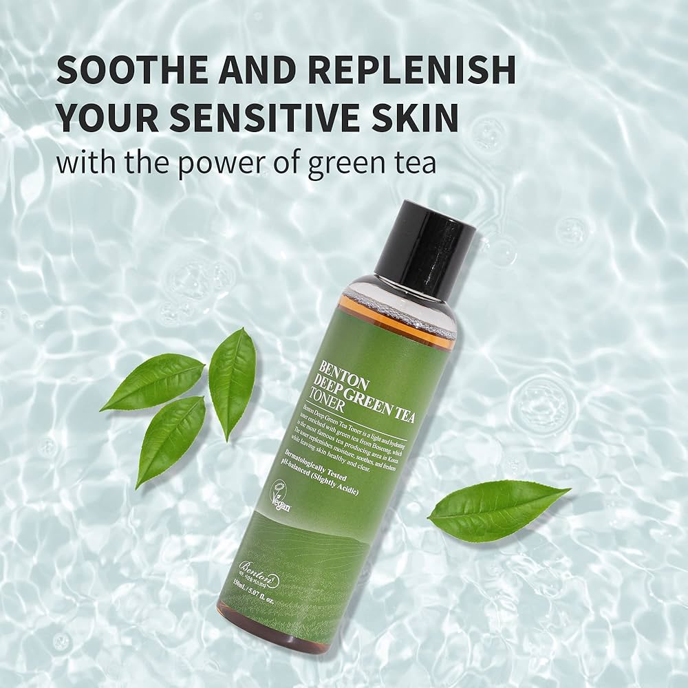 Benton - Deep Green Tea Toner - Заспокійливий тонер із зеленим чаєм, 150 мл.