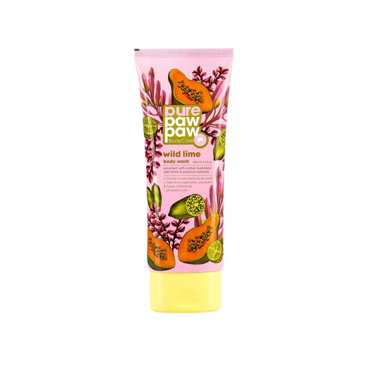 Pure Paw Paw - Body Care Wild Lime Wash - Гель для душу лайм - 200мл