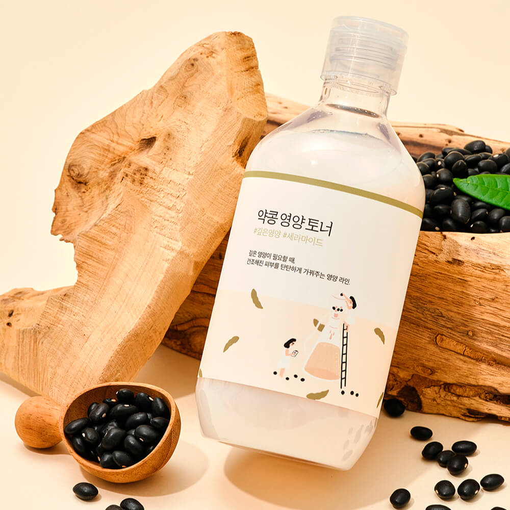 ROUND LAB - Soybean Nourishing Toner - Поживний тонер з екстрактом чорних соєвих бобів - 300мл