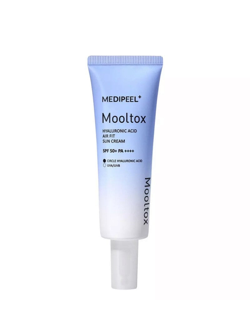 Medi-Peel - Mooltox Hyaluronic Acid Air Fit Sun Cream SPF50+ PA++++ - Сонцезахисний крем із гіалуроновою кислотою - 50мл