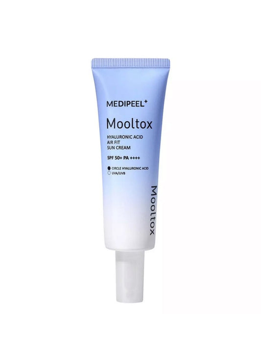 Medi-Peel - Mooltox Hyaluronic Acid Air Fit Sun Cream SPF50+ PA++++ - Сонцезахисний крем із гіалуроновою кислотою - 50мл