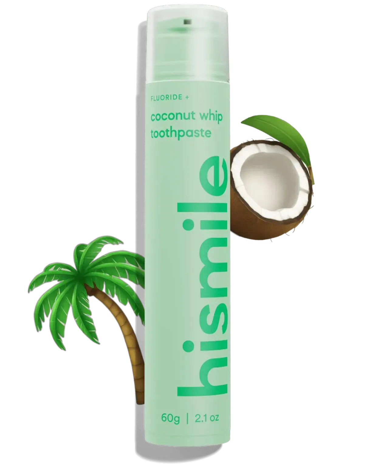 hismile - Coconut Whip Toothpaste - Зубна паста зі смаком кокосових вершків - 60г