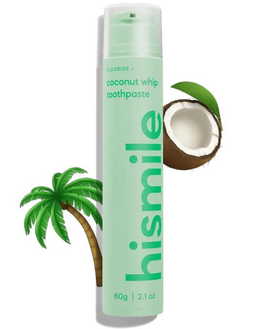 hismile - Coconut Whip Toothpaste - Зубна паста зі смаком кокосових вершків - 60г