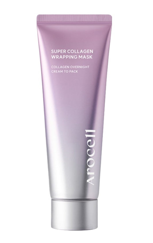 Arocell - Super Collagen Wrapping Mask - Маска-плівка з колагеном для зволоження та ліфтингу - 80 мл