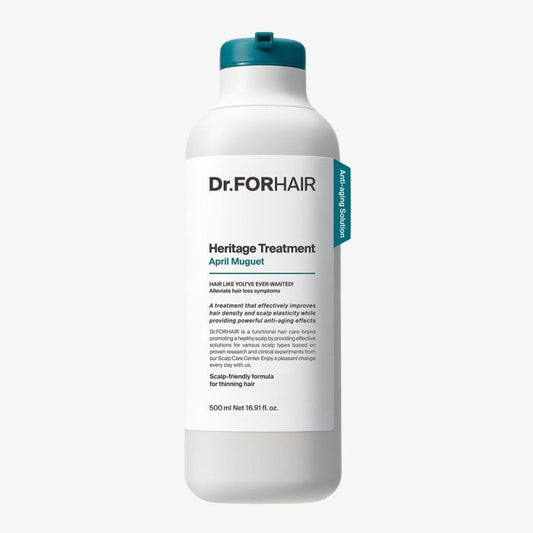 DR.FORHAIR - Heritage Treatment April Muguet - Зволожуюча маска-кондиціонер для волосся та шкіри голови - 500 мл