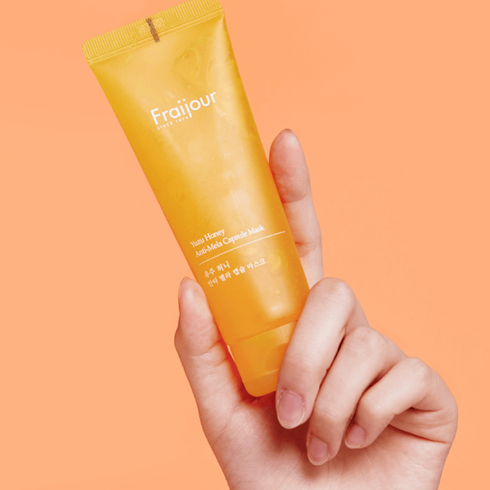 Fraijour - Yuzu Honey Anti-Mela Capsule Mask - освітлююча капсульна маска від гіперпігментації, 75 мл.