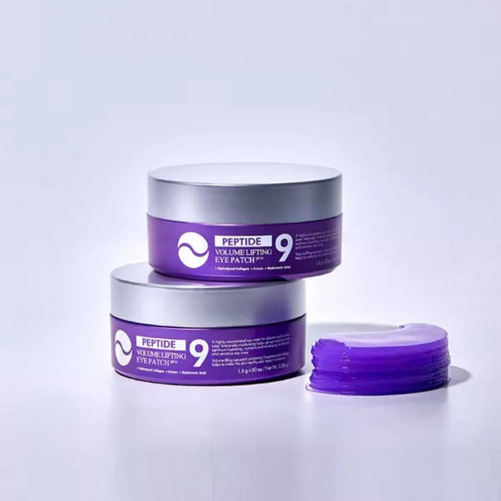 Medi-Peel - Peptide 9 Volume Lifting Eye Patch Pro - Гідрогелеві патчі із пептидами та гіалуроновою кислотою, 60шт