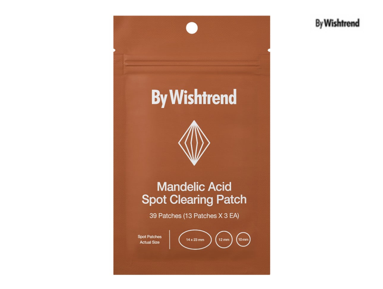 By Wishtrend - Acid Spot Clearing Patch - Патчі з мигдальною кислотою від висипань та постакне - 39 шт