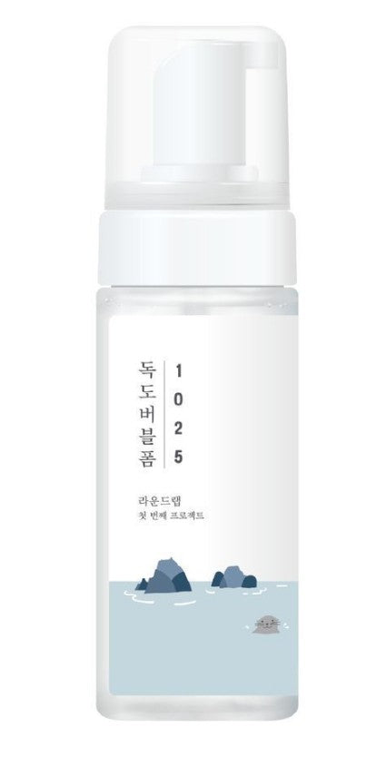 ROUND LAB - 1025 Dokdo Bubble Foam - Очищуюча пінка для обличчя - 150 ml