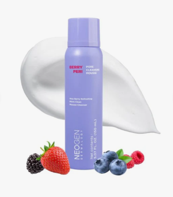 Neogen - Dermalogy Berryperi Pore Cleansing Mousse - Пінка мус для вмивання - 150мл