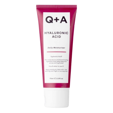 Q+A - Hyaluronic Acid Daily Moisturiser - Зволожуючий крем для обличчя з гіалуроновою кислотою, 75 мл.