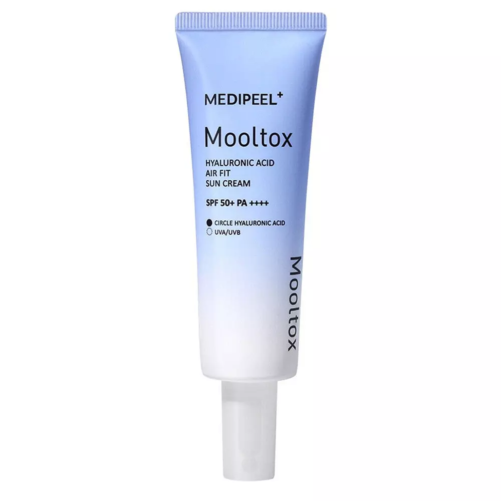 MEDIPEEL - Mooltox Hyaluronic Acid Air Fit Sun Cream - сонцезахисний крем для обличчя з гіалуроновою кислотою SPF 50+, 50 г
